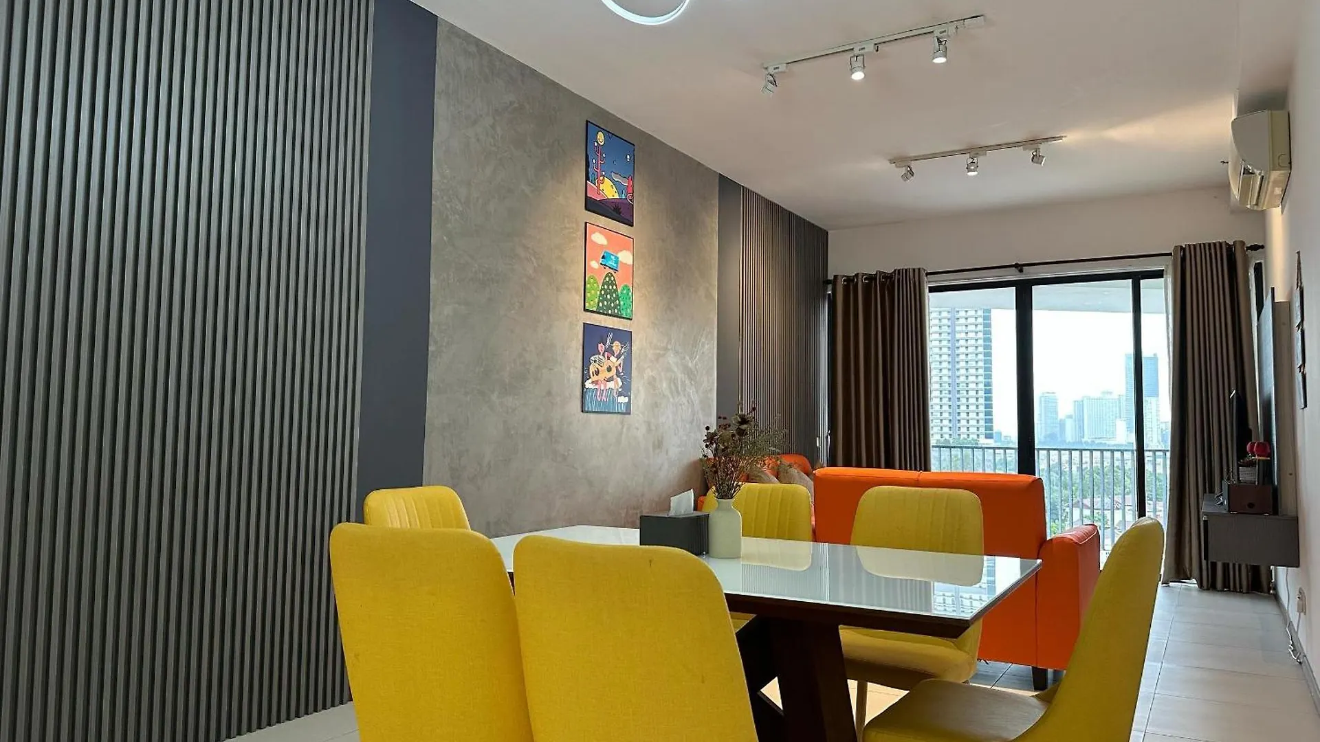 Apartment New 4Queen Bed 3 Room 2Cp Near Gurney With Tvbox And Ktv Set Tanjung Tokong Malaysia